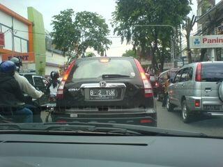 Plat mobil yang bikin :ngakak 