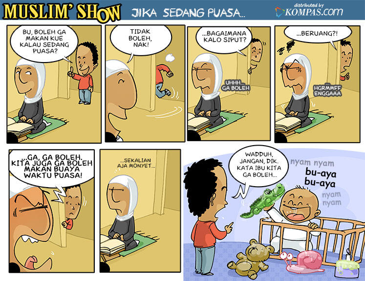 Komik Ramadhan seru lucu  KASKUS