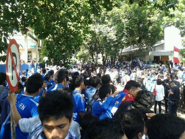 Foto-foto chelsea saat berada di Indonesia 