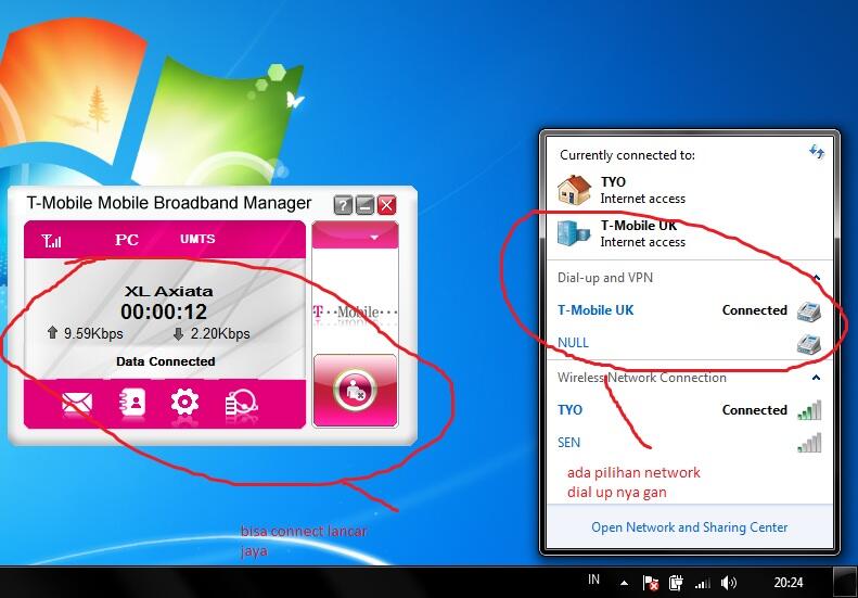 &#91;HELP&#93; PC ane ga bisa connect pake usb modem