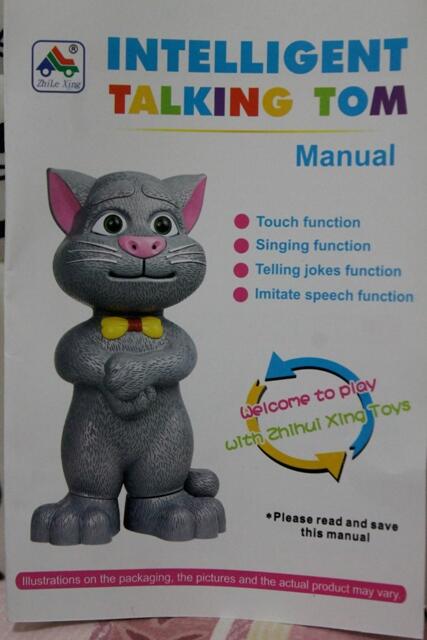 Talking Tomcat Telling Story Bahasa Inggris
