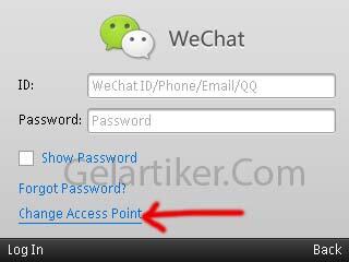 Mengatasi Gagal Login Wechat BB,CDMA,Paket Sosialita Smart*fren,GSM,Dll