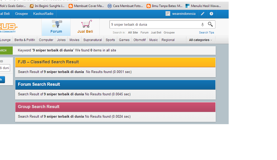 9 Sniper Terbaik di Dunia
