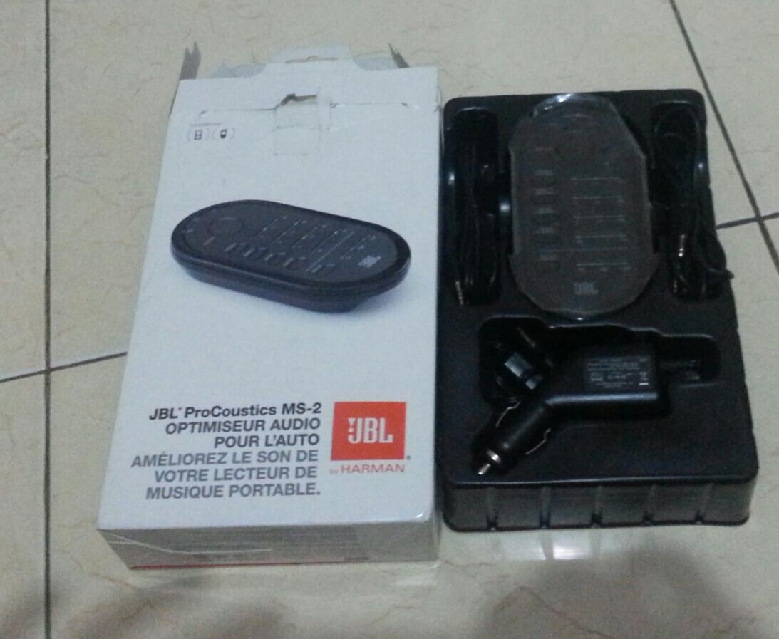 JBL ms2 Processor, sound optimizer and sound quality booster.