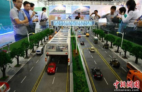 Tranportasi dari China yang dapat melenyapkan kemacetan &#91;PIC+VIDS&#93;