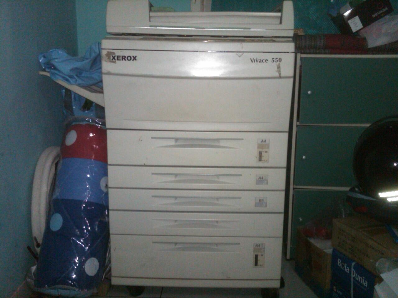 WTS jual mesin foto copy xerox VIVACE 550 murah 3,5jt NEGO