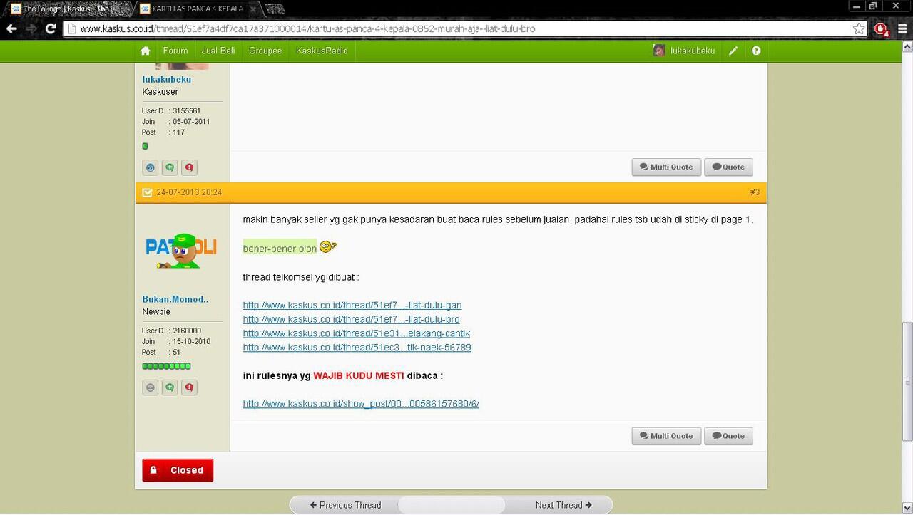 Tolong Infonya Gan HELP