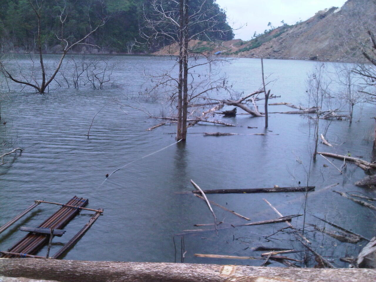 KEINDAHAN DAM WAY ELA SEBELUM JEBOL 