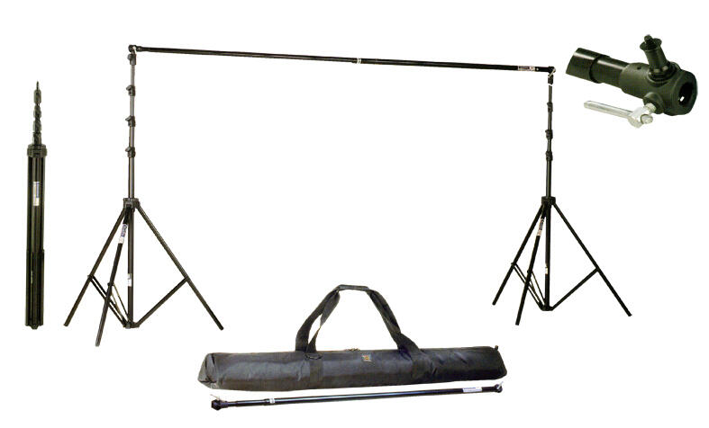 Reflector, umbrella, soft box, photo table, light stand & background stand