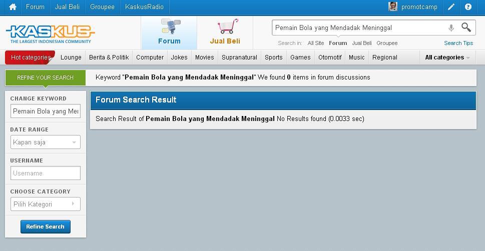 Pemain-Pemain Bola yang Mendadak Meninggal di Lapangan Hijau