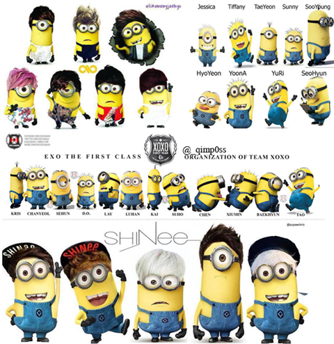 HEBOH GAN!!! Minion Versi ALAY Boyband/GirlBand Gan! Kocak Dijamin NGAKAK