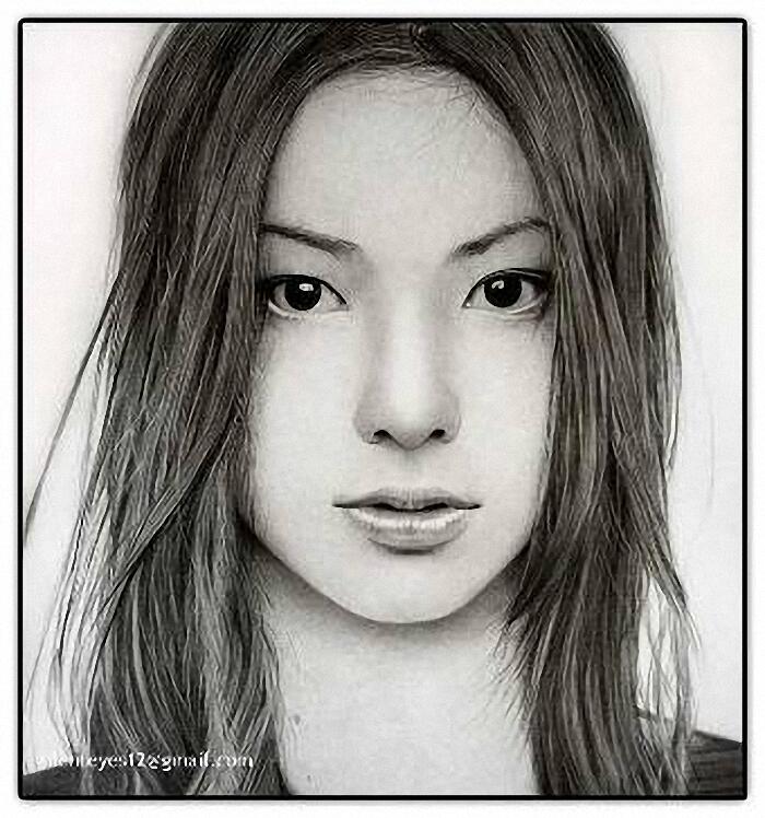 &#91;HOT&#93;8 sketsa pensil wajah sempurna