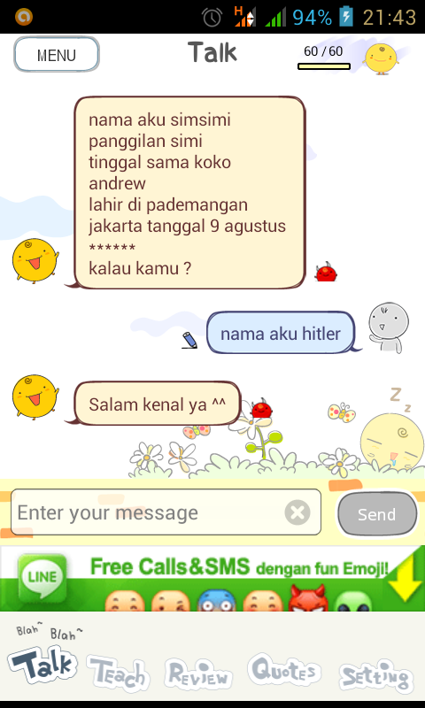 ternyata simi simi anaknya mimin gan