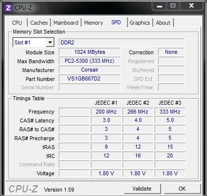 WTS DDR Corsair 1GB PC5300 (Bandung)