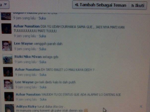 Seorang Laki - Laki yang Tidak punya peri kemanusiaan
