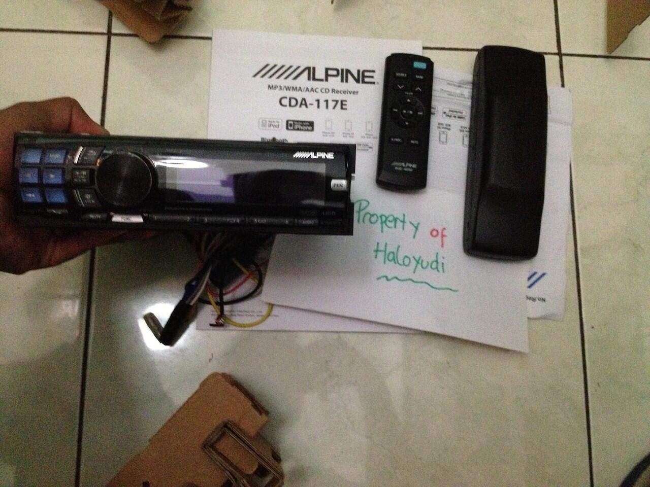 SQ package (koleksi pribadi) HU Alpine, JBL, audioline, soundstream, volfenhag