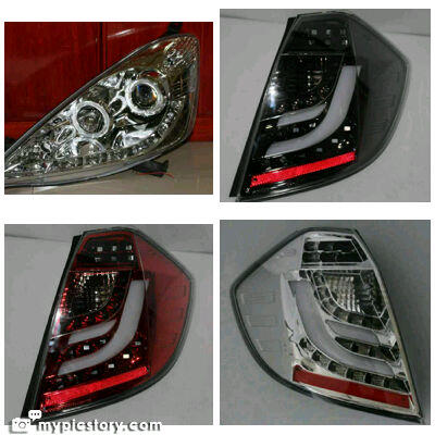 Angle eys dan stop LED HONDA JAZZ RS,THN 2008 sampai 2013 kereen gan
