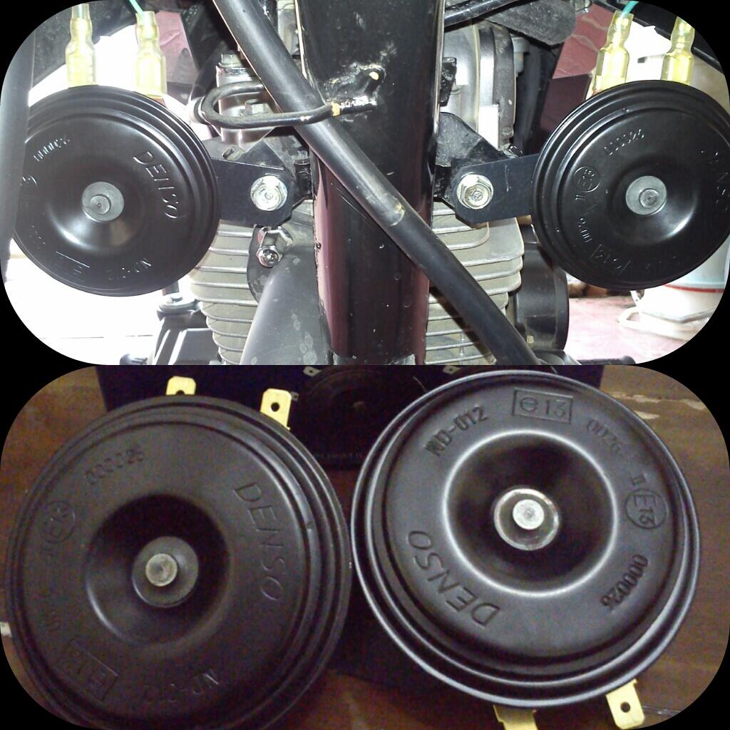 Jual klakson disk denso & hella