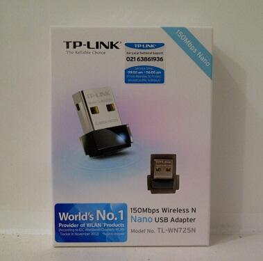 Nano Wireless USB Adapter TP-LINK TL-WN725N