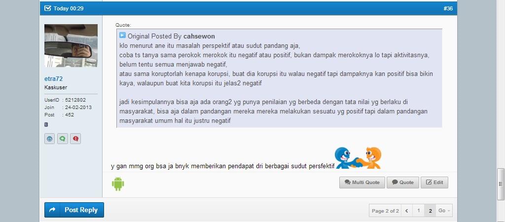 Tipe2 comment ala kaskuser, agan trmasuk yg mna?