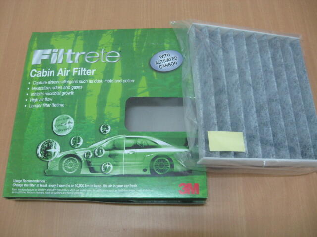 3M In Dash CARBON Air Filter for T.Innova,Yaris, Fortuner