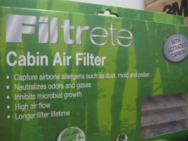 3M In Dash CARBON Air Filter for T.Innova,Yaris, Fortuner
