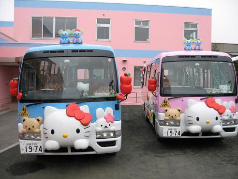 &#91;PICS&#93; 10 Bus Sekolah di jepang dengan karakter imut dan lucu 