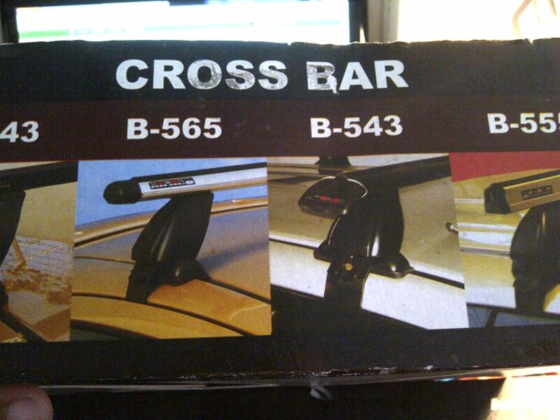 dijual cepat cross bar merk forac B-565 hitam