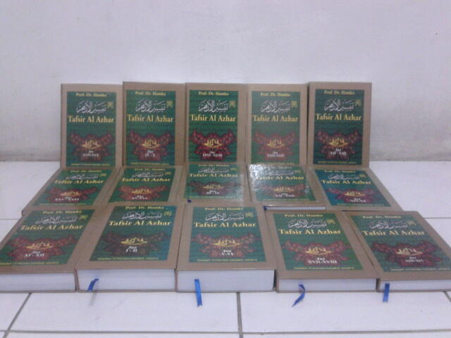 Tafsir Al-Azhar Prof.Dr.Hamka 15 Buku (@2Juz) - Mudah Dipahami Oleh Orang Awam
