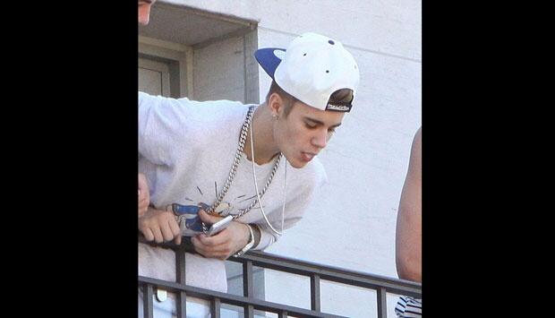 Agan-agan pengen ludah justin bibir? 