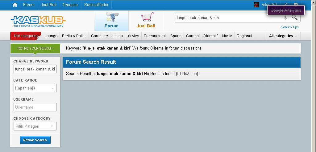 Fungsi Otak Kanan &amp; Otak Kiri