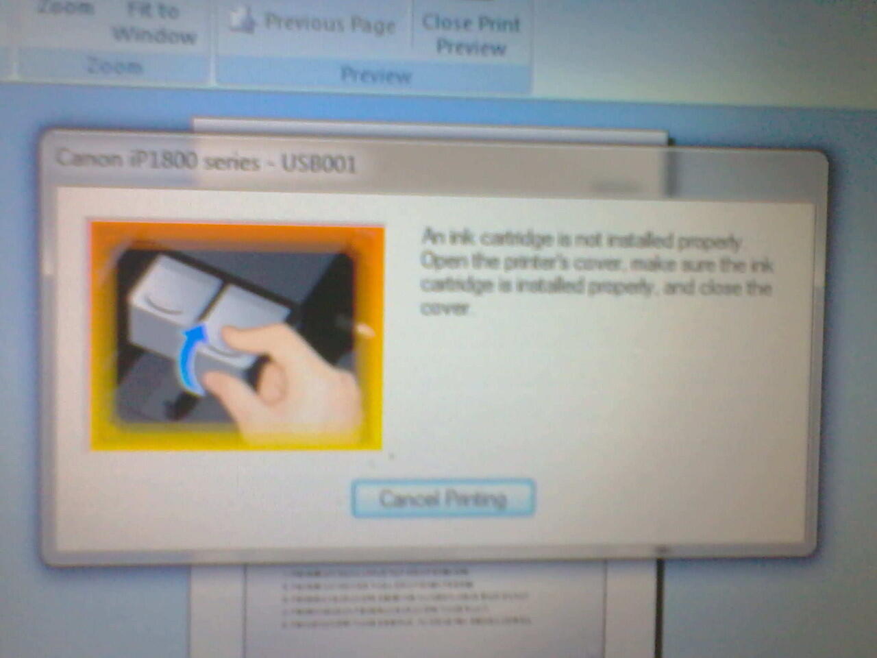 &#91;HELP&#93;yang ngerti printer canon ip 2880 masup gaan...