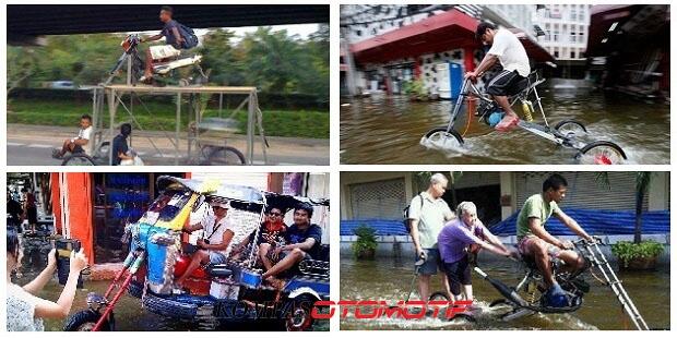 TIPS BERKENDARAAN SECARA GAMPANG PADA SAAT BANJIR MELANDA * NOREPOST * *NGAKAK*