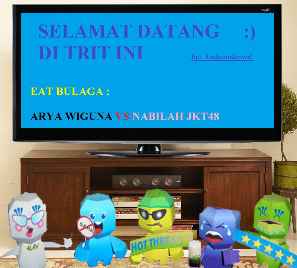 &#91;HOT&#93; ARYA WIGUNA VS NABILAH JKT48 (EAT BULAGA)