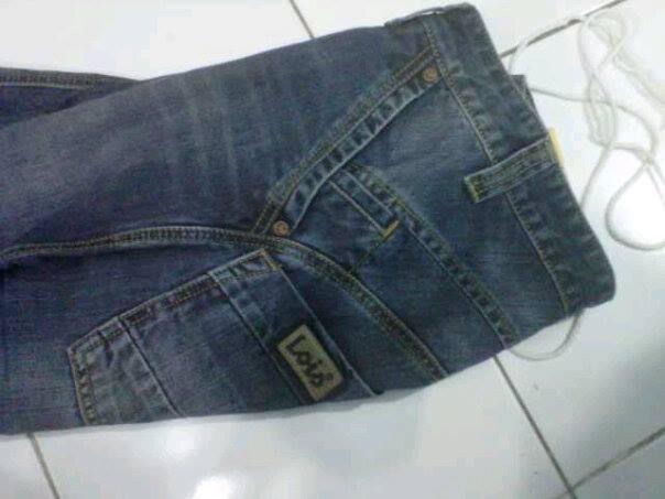 Terjual celana  jean  fashion lois original keluaran  terbaru  