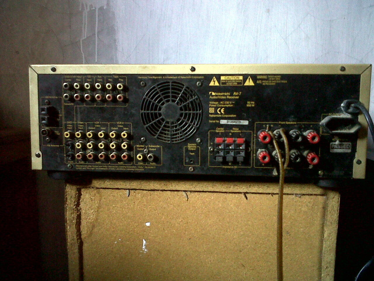 Ada apa dengan amplifier nakamichi AV7