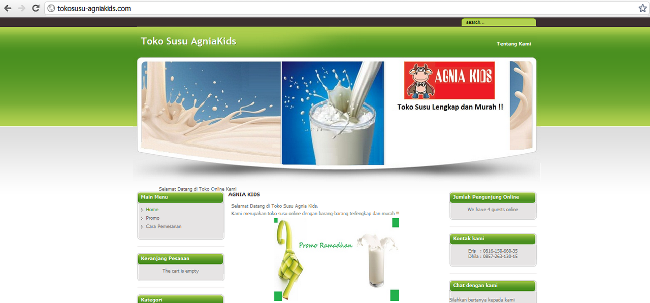 Punya usaha HARUS punya WEB usaha sendiri DONG!!,yuk buat web usaha dimari,cuma 800rb