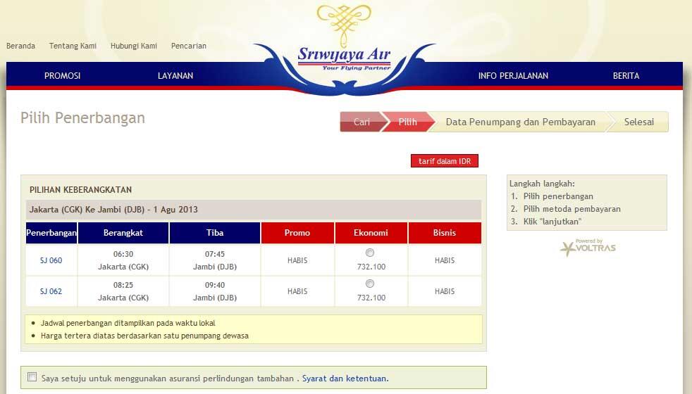 Tiket Pesawat Murah Jakarta Jambi Per 01 Agustus 2013 Masuk sini gan, hehe