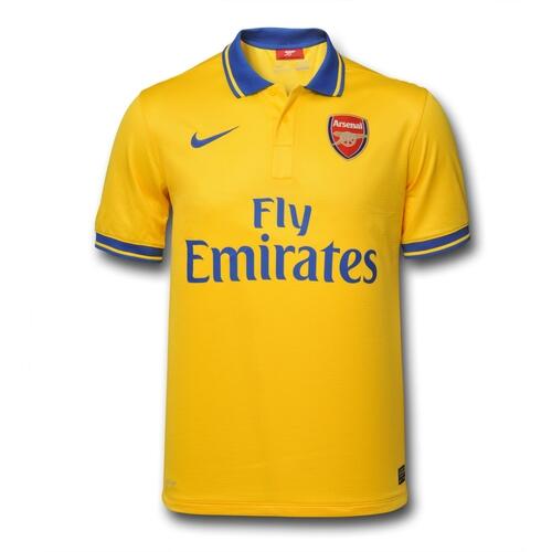 Jersey Arsenal dari musim ke musim 