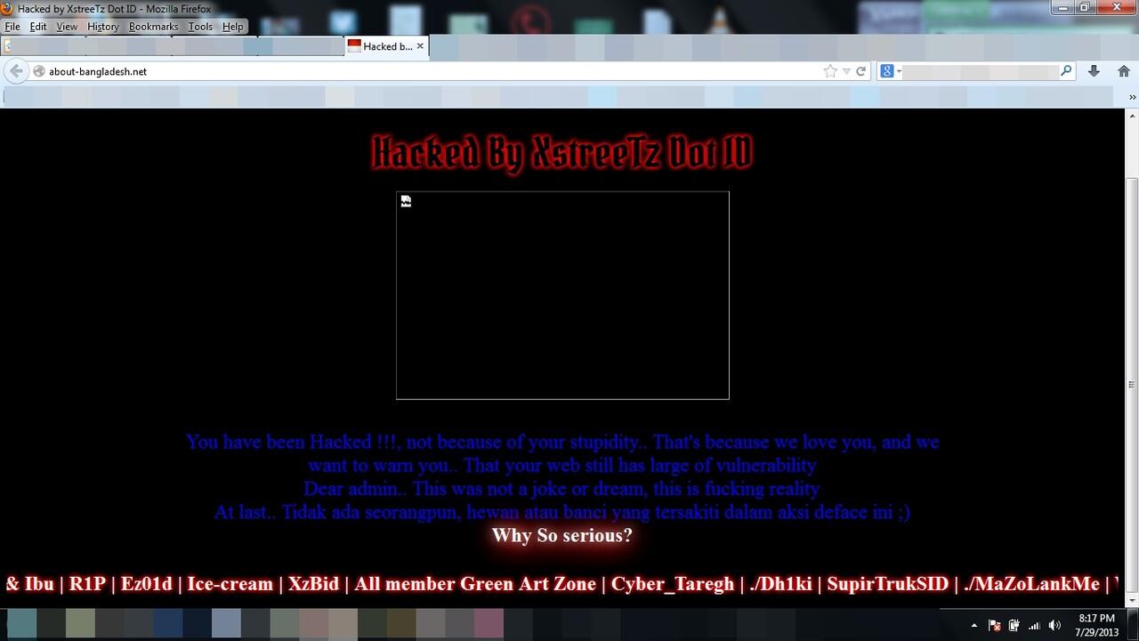 Bangladesh Grey Hat Hackers Serang Situs Indonesia !