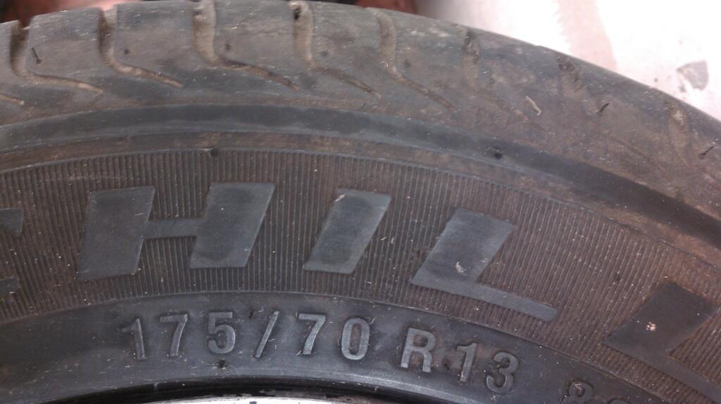 5pc ban Achilles Platinum 13"