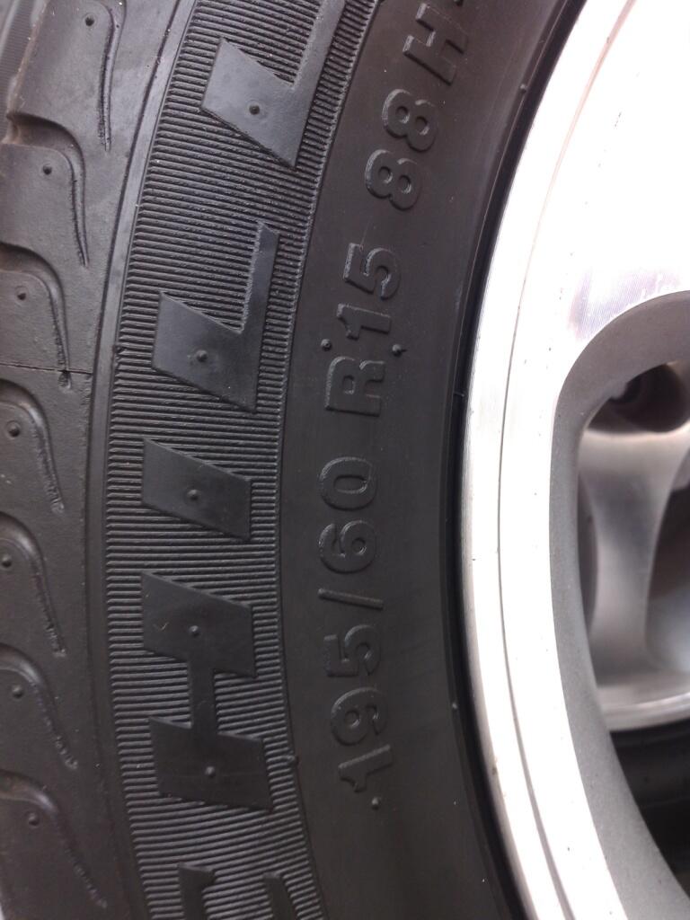 4pc velg dan ban Honda Civic VTi 15"