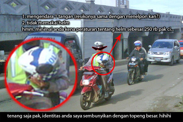 10 Aksi Polantas Menolong Pengguna Jalan