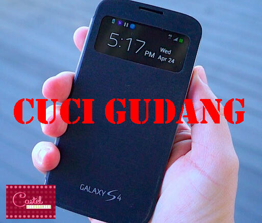 Jual s-view (batree cover) samsung galaxy s4 SUPER SALE!!