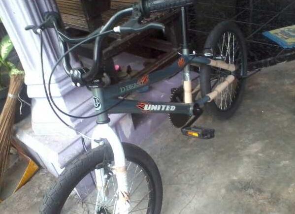 Terjual Jual Rugi Sepeda  Bmx  D  beast  United  ex Hadiah 