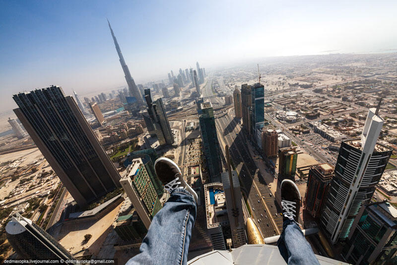 &#91;IMG&#93; Menjelajahi Dubai dari Atap Bangunan