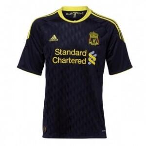 WTB Jersey Liverpool Musim 2010-2011 Home/Away