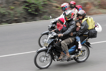 Tips Mudik Pake Motor.
