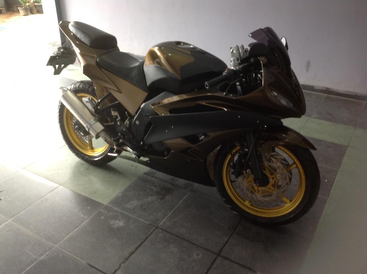 Cari UPDATE TURUN HARGA WTS Yamaha Byson Modif Full Fairing 2011