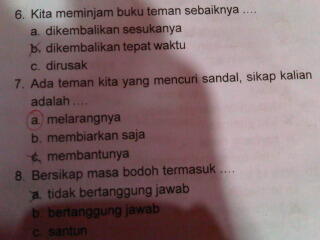 kejadian2 LUCU di saat ujian 